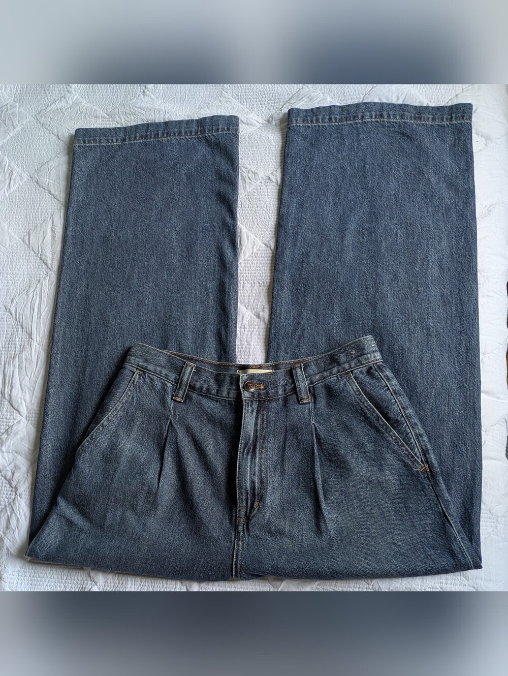 EUC...Madewell The Harlow Wide-Leg Jean Size 28 - Picture 4 of 8